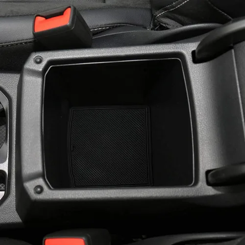 Vista 4 de Auovo Alfombrillas antipolvo para Volkswagen VW Tiguan accesorios 2024 2023 2022 2021 2020 2019 2018 personalizados portavasos, puertas y consolas