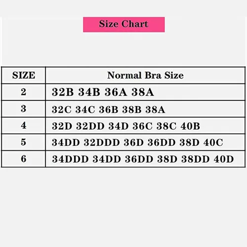 Vista 6 de MISS BODY Womens Backless Plunge Bra Strapless Sticky Push Up Adhesive Invisible Bras