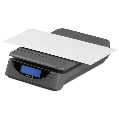 Vista 3 de Brecknell PS25, báscula postal electrónica alimentada por USB, 25 lb x 0.2 oz
