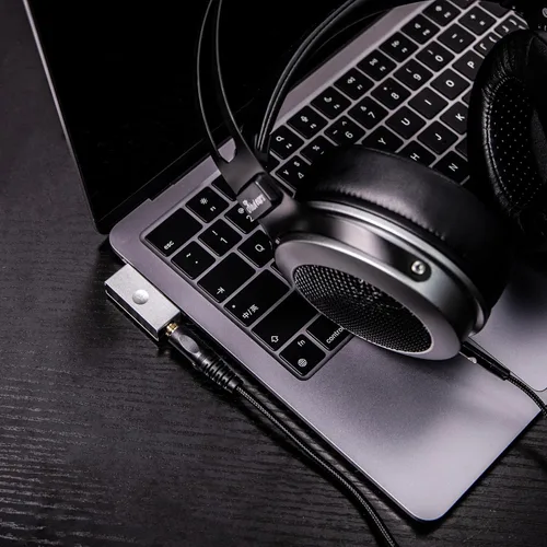 Vista 8 de Linsoul Kiwi Ears Allegro Mini portátil IEM DAC, amplificador de monitor intrauditivo, salida USB C a 3.5/0.173 in, con chip personalizado, alta