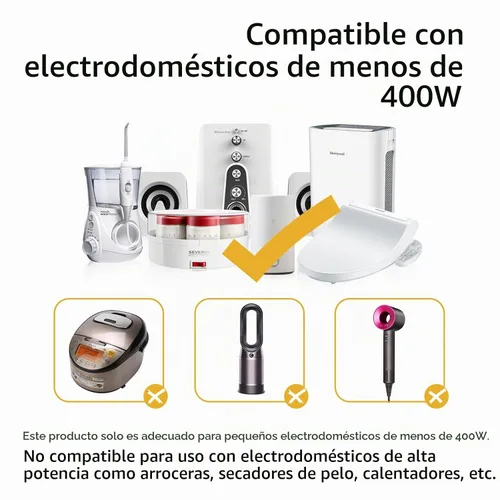 Vista 2 de Convertidor de 500W 120v a 240v 110 a 220 transformador de voltaje paso arriba