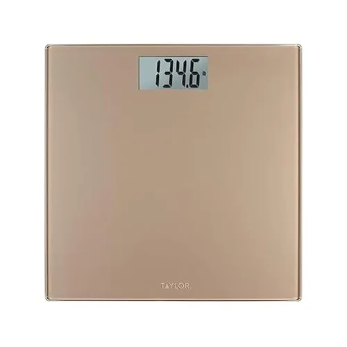 Vista 6 de Taylor Precision Products - Báscula digital para peso corporal, capacidad altamente precisa de 400 libras, escala de encendido y apagado automático