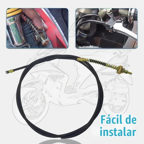 Vista 5 de Cable de freno trasero de 77.5 "Gy6 50cc 150cc scooter ciclomotor Roketa Taotao Sunl