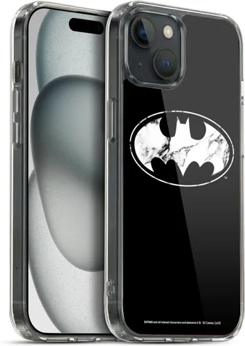 Vista 137 de Head Case Designs Funda de gel con licencia oficial de Batman DC Comics Bat Signal Logos [protección de grado militar] compatible con Apple iPhone 7