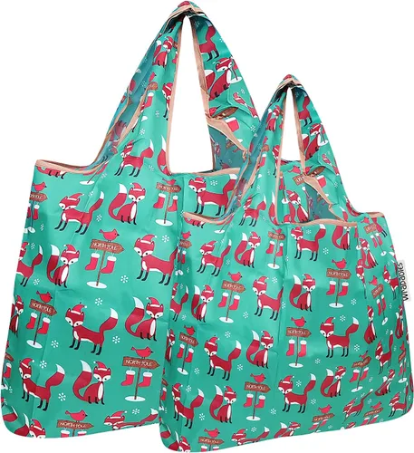 Vista 23 de Bowbear Bolsa de compras reutilizable de nylon plegable