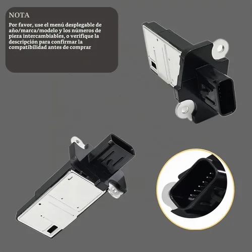 Vista 6 de Sensor de flujo de aire masivo 3L3A-12B579-BA AFLS131 Compatible con Ford F150 F250 E150 E250 E350 Crown Victoria 2004-2011; Lincoln Navigator