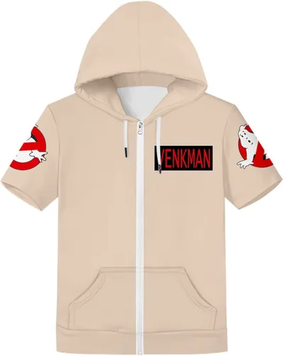 Vista 2 de Emisorn Kid Ghoul Hunter Venkman Shirt Cosplay Costume Ghost Busters T Shirt Sweatshirt Coat Party Halloween Suit Girl Boy