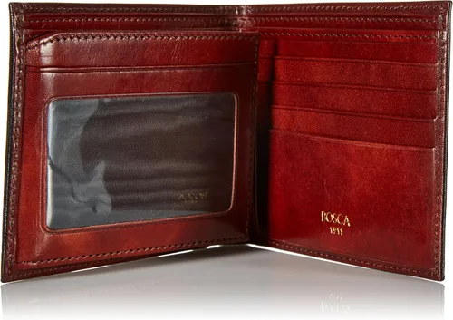 Vista 4 de Bosca Bifold con tarjetasolapa de identificación para hombre