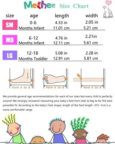 Vista 6 de Methee Baby Boys Girls Shoes Soft Sole Non-Slip PU Leather Baptism Christening Shoes Infant First Walker Shoes Toddler Crib Shoes Newborn Loafers