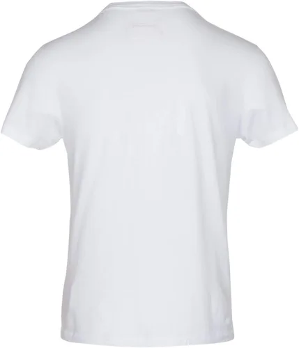 Vista 2 de Marc Jacobs - Camiseta de cuello redondo con estampado de perro caliente blanco