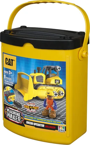 Vista 2 de Vehículo de construcción de camión volquete de operador junior Caterpillar CAT de Toy State