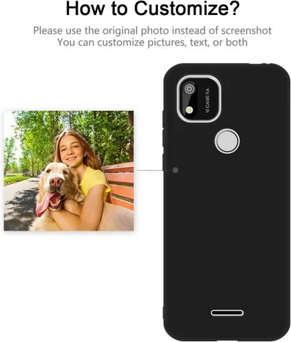 Vista 2 de Funda de teléfono personalizada para Sense TW102 TW-102 personalizada con múltiples nombres de imagen, funda anticaída, regalo de cumpleaños