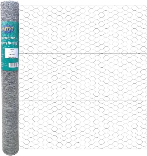 Vista 16 de MTB 20GA - Alambre hexagonal galvanizado para aves de corral, 12 pulgadas x 25 pies x 1 pulgada