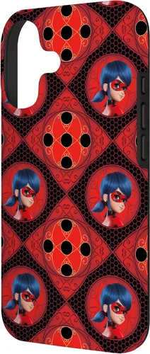 Vista 2 de Miraculous Ladybug and Cat Noir The Movie LB Pattern Case para iPhone 17