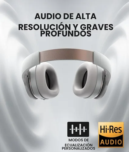 Vista 2 de Cleer Audio Enduro ANC Auriculares con cancelación de ruido, color gris Gris claro