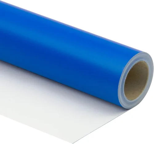 Vista 46 de RUSPEPA Papel de regalo negro de color sólido, mini rollo, para bodas, cumpleaños, fiestas, felicitaciones y vacaciones, 17 pulgadas x 32.8 pies