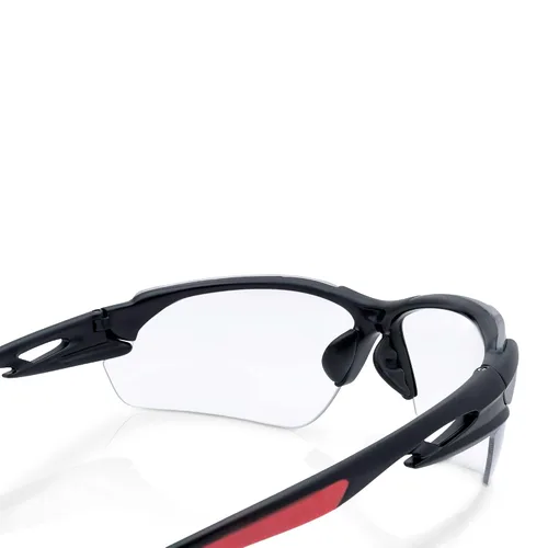 Vista 10 de Sellstrom Gafas de seguridad XP450, antivaho y 99% UV, alto impacto, antideslizante, protección ocular para hombres y mujeres, para usos