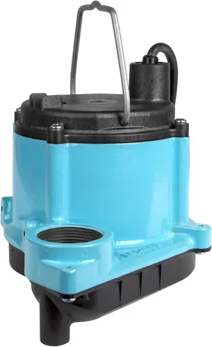 Vista 9 de Little Giant 6-CIM-R 115V, 1/3 HP Bomba manual de sumidero/utilidad, cable