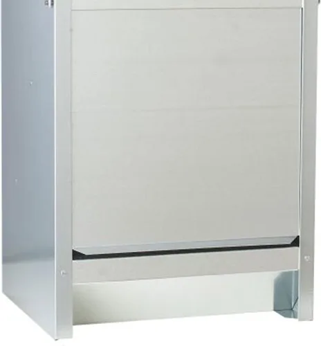Vista 8 de Little Giant Chow Hound - Medidor pesado, capacidad de 25 libras, plateado