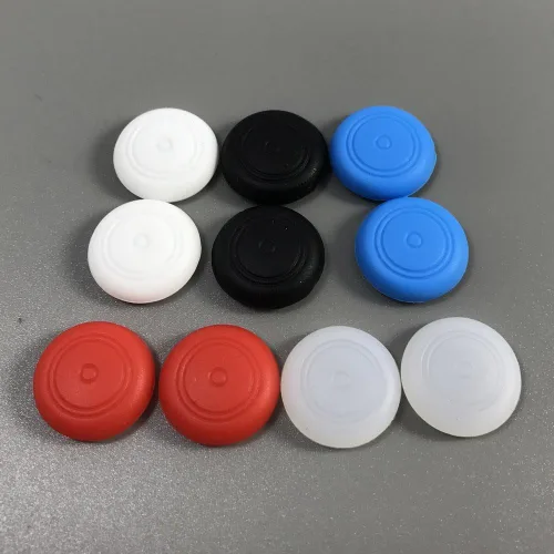 Vista 2 de 4moldes de silicona analógico Joystick Pulgar Stick Grip Thumbstick Cap cubierta para Nintendo Interruptor NS Joy-con 5