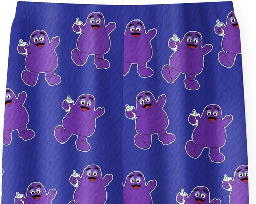 Vista 6 de Grimace Costume for Kids Boys Girls Monster Cute Cartoon Shirts and Pants Sets Home Casual Wear for Kids 4-12 Years