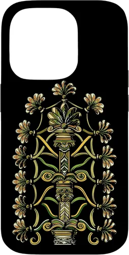 Vista 17 de Funda para iPhone 14 Pro Max Anunnaki Aliens Árbol de la Vida Símbolo Antiguo Geometría Sagrada