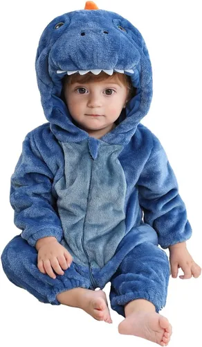 Vista 7 de OLLULL Disfraz de animal para bebé, traje unisex para niños pequeños, disfraz de Halloween Gato negro
