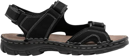 Vista 4 de Jousen Men's Sandals Leather Open Toe Beach Sandal Outdoor Summer Sport Sandals