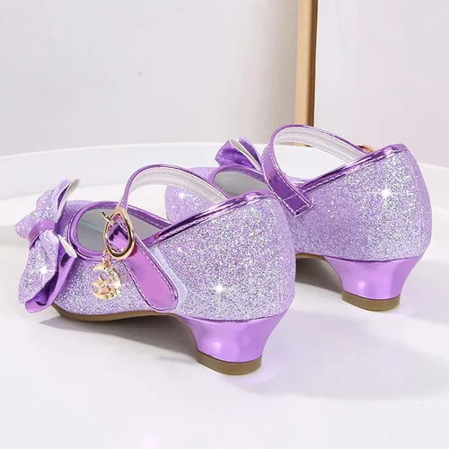 Vista 5 de Cadidi Dinos Zapatos de vestir para niñas, zapatos de fiesta de boda, zapatos de tacón Mary Jane Princesa (bebéniño pequeñoniño grande)