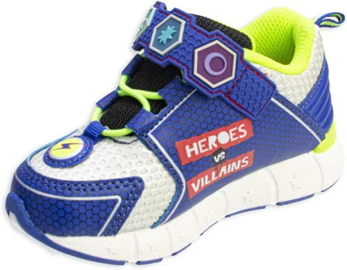 Vista 4 de PJ Masks Zapatos iluminados para niños pequeños zapatos deportivos con correa de gancho y bucle talla 5 a talla 10