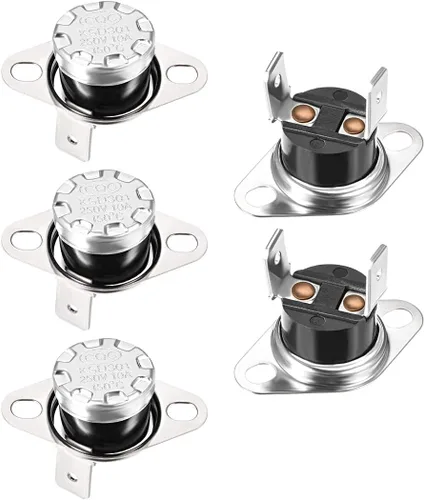 Vista 19 de uxcell KSD301 Termostato 104.0 °F/104°F 10A N.C Ajustar interruptor de temperatura de disco rápido para microondas, horno, cafetera 2 piezas