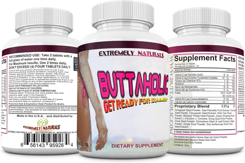 Vista 8 de BUTTAHOLIC - Píldoras de ampliación de glúteos femeninos. Mejora de glúteos. Consigue glúteos más grandes y curvos. Potenciador extremo de glúteos.