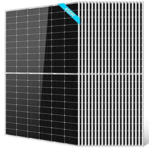 Vista 32 de SUNGOLDPOWER UL61730 Panel solar de 415 W, 6 unidades, monocristal, célula de clase A, negro, alta eficiencia, VMP 31.1V/PC, para sistema solar
