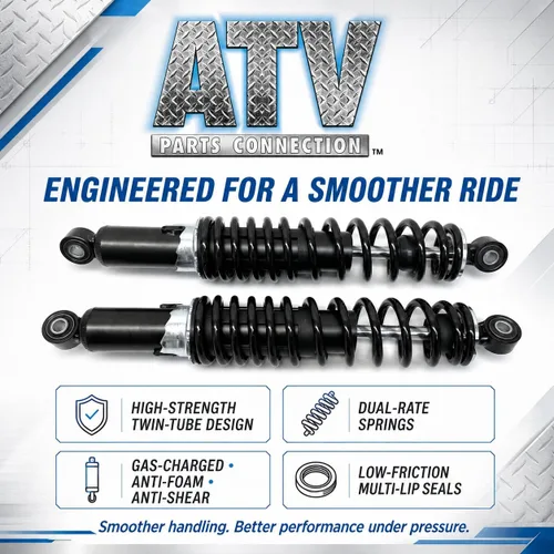 Vista 4 de Juego completo de amortiguadores de precisión para Honda FourTrax 300 2x4 1993-2000 1993-2000 Ajuste exacto Calidad probada con carga de gas