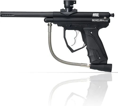 Vista 2 de Mercury Rise Marcador de pistola de paintball de calibre .50 semiautomático y cargador de paintball calibre .50