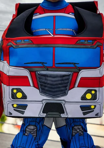 Vista 5 de Disfraz de Optimus Prime de Transformers para niño