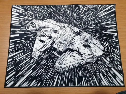 Vista 7 de Starwars Death Star - Alfombra de suelo (31 x 47 pies) = 31.5 x 47.2 in