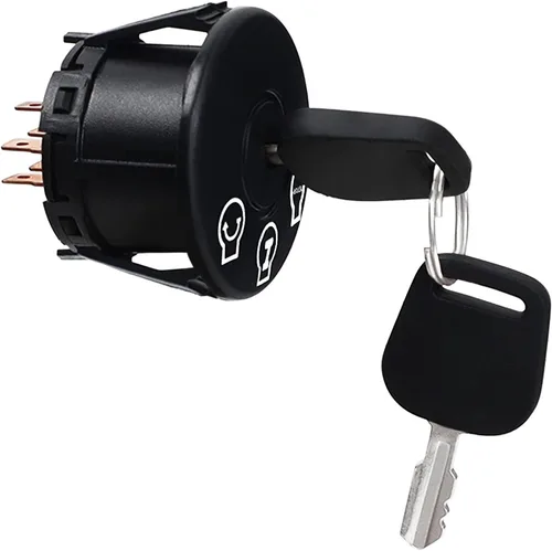 Vista 6 de 925-04228 Interruptor de encendido para Cub Cadet Troy Bilt Craftsman Interruptor de llave de encendido de 3 posiciones 725-04228 725-04019 RZT-42