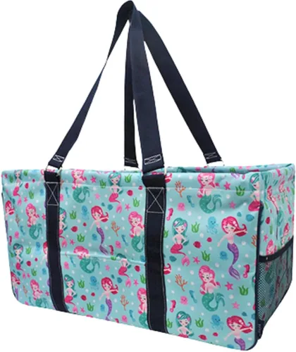 Vista 28 de NGIL Bolsa de comestibles reutilizable extra grande plegable de gran tamaño para comestibles, almacenamiento, picnic, playa, Estampado de vaca