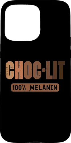 Vista 26 de Funda para iPhone 14 Pro Choc Lit Melanin Black Pride History BHM African Men Women