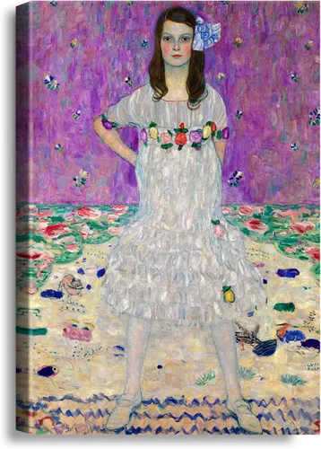 Vista 115 de A&T ARTWORK Avenue to Schloss Kammer por Gustav Klimt. Las reproducciones de arte clásico del mundo, impresiones en lienzo giclée para decoración