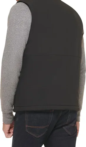 Vista 4 de Tommy Hilfiger Chaleco con forro Sherpa para hombre