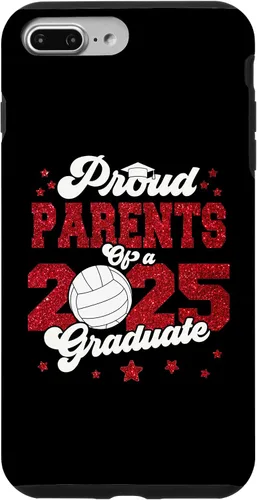 Vista 12 de iPhone 16 Parents of a 2025 Graduate Prom Graduation 25 VolleyBall Case