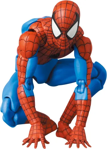 Vista 4 de メディコム・トイ (MEDICOM TOY) MAFEX No.185 Spider-Man Spider-Man (Versión de disfraz clásico) Figura de acción pre-pintada, no a escala, altura total