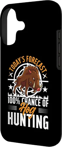 Vista 2 de Hog Hunting Dog Gun Call Hunter Pigs Wild Javelina Case for iPhone 17