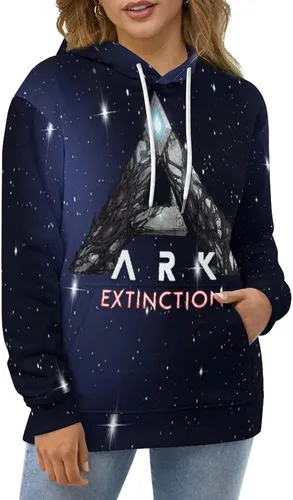 Vista 5 de ARK Survival Evolved Unisex 3D Novedad Sudaderas con capucha para adolescentes, sudadera casual con bolsillos