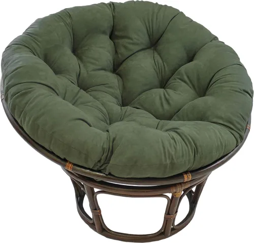 Vista 6 de Cojín de microgamuza para sillón papasan, color sólido, de Blazing Needles