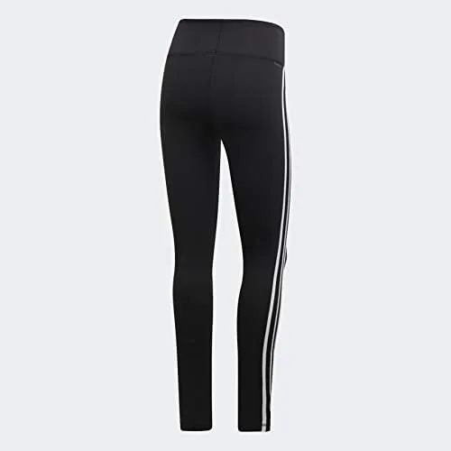 Vista 5 de adidas - Medias largas femeninas Designed 2 Move de tiro alto con 3 franjas