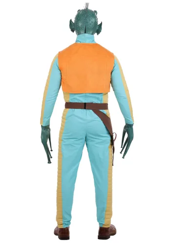 Vista 2 de Disfraz de hombre Greedo de Star Wars Multicolor