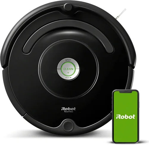 Vista 13 de iRobot Roomba 105 Combo Robot Aspiradora y Trapeadora con Base de Vaciado Automático – Se vacía automáticamente durante 75 días, succión intensa